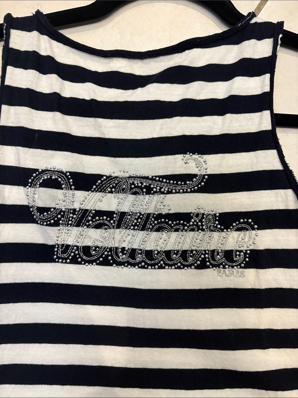 Zadig & Voltaire Black and White Striped Tank - Picture 4 of 4